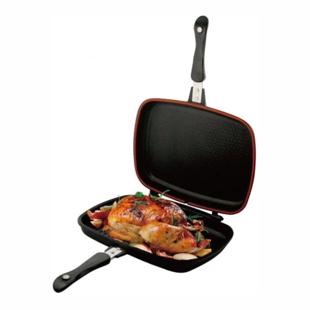 Sartén Doble Parrilla Dessini 36cm