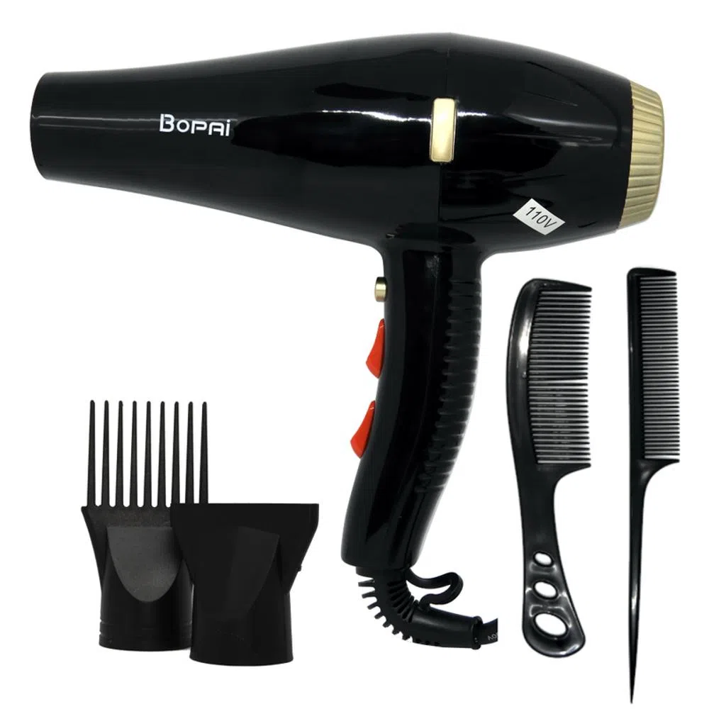 Secador De Pelo Profesional Bopai Bp-8300 Power Max 5000w