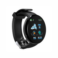 Thumbnail for Reloj Smartwatch Redondo Hombre Mujer Presión Arterial D18