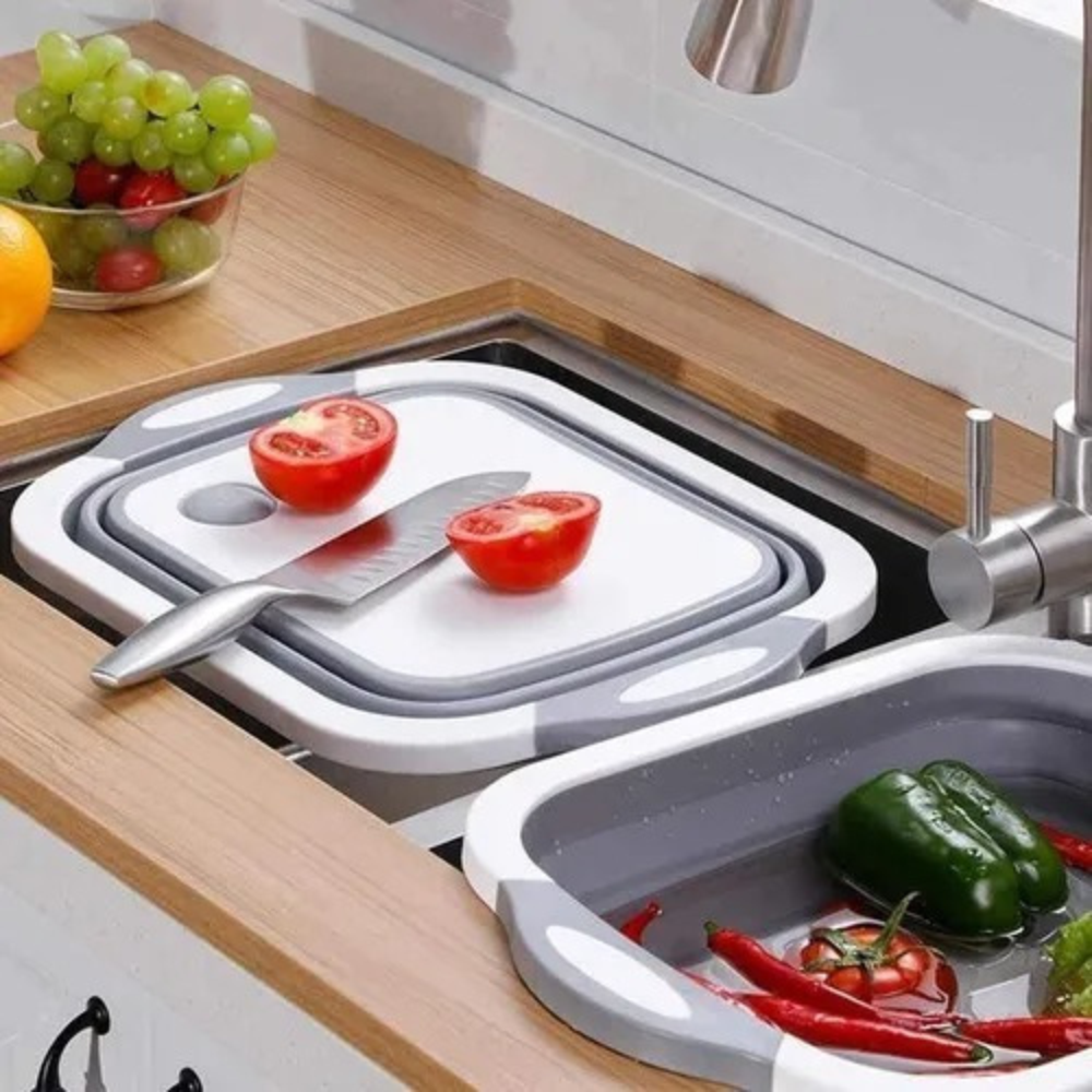 Tabla Para Picar Cortar Plegable Multifuncional