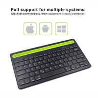 Thumbnail for Teclado Bluetooth Recargable Para Pc Cel Mac Porta Celular