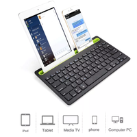 Thumbnail for Teclado Bluetooth Recargable Para Pc Cel Mac Porta Celular