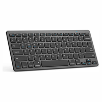 Thumbnail for Teclado Bluetooth Wireless Keyboard Mac Pc Tablet Cel