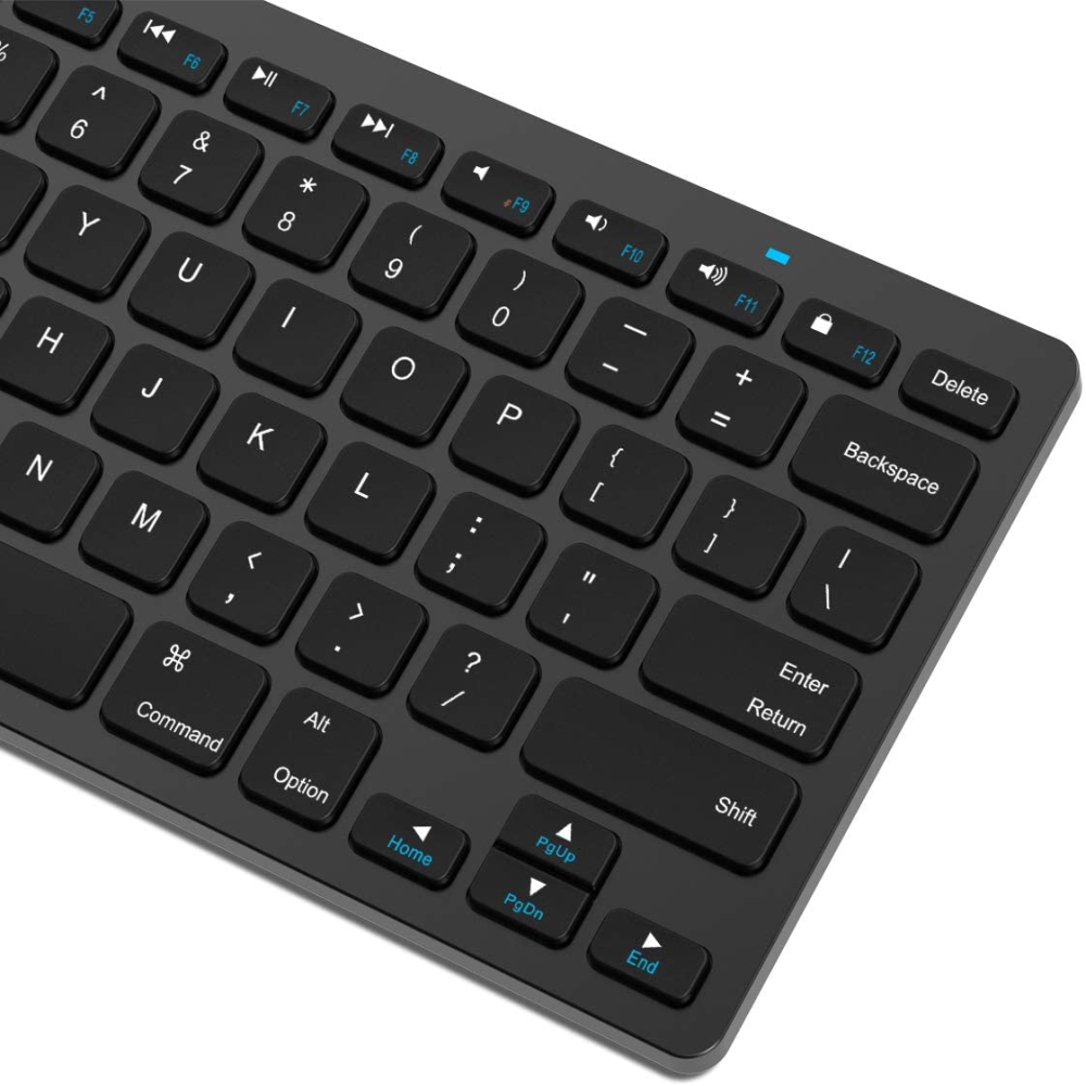 Teclado Bluetooth Wireless Keyboard Mac Pc Tablet Cel