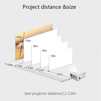 Thumbnail for Proyector Led Video Beam Wifi 2000 Lumens Miracast Portátil