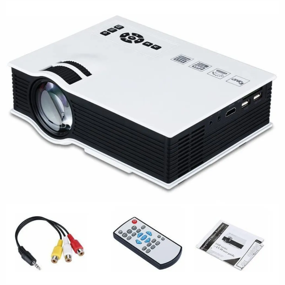 Video Beam Proyector Wifi Led 1800 Lumens Uc68