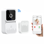 Video Portero Timbre Dual Inalámbrico Visión Nocturna Hd