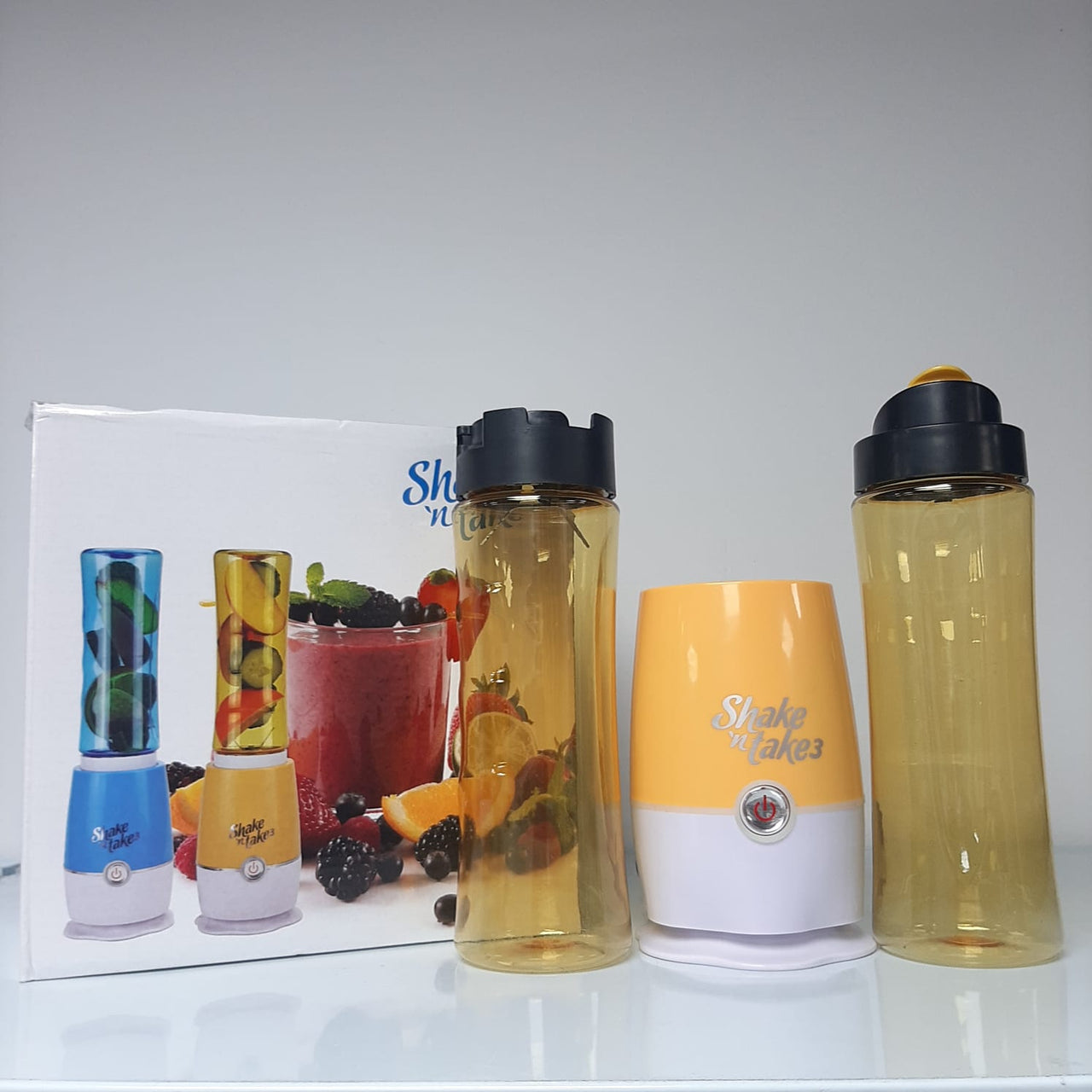 Licuadora Shake n Take Doble Vaso Cuchillas En Acero