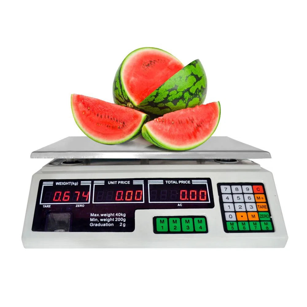 Balanza Pesa Bascula Gramera Digital Capacidad De 40kg