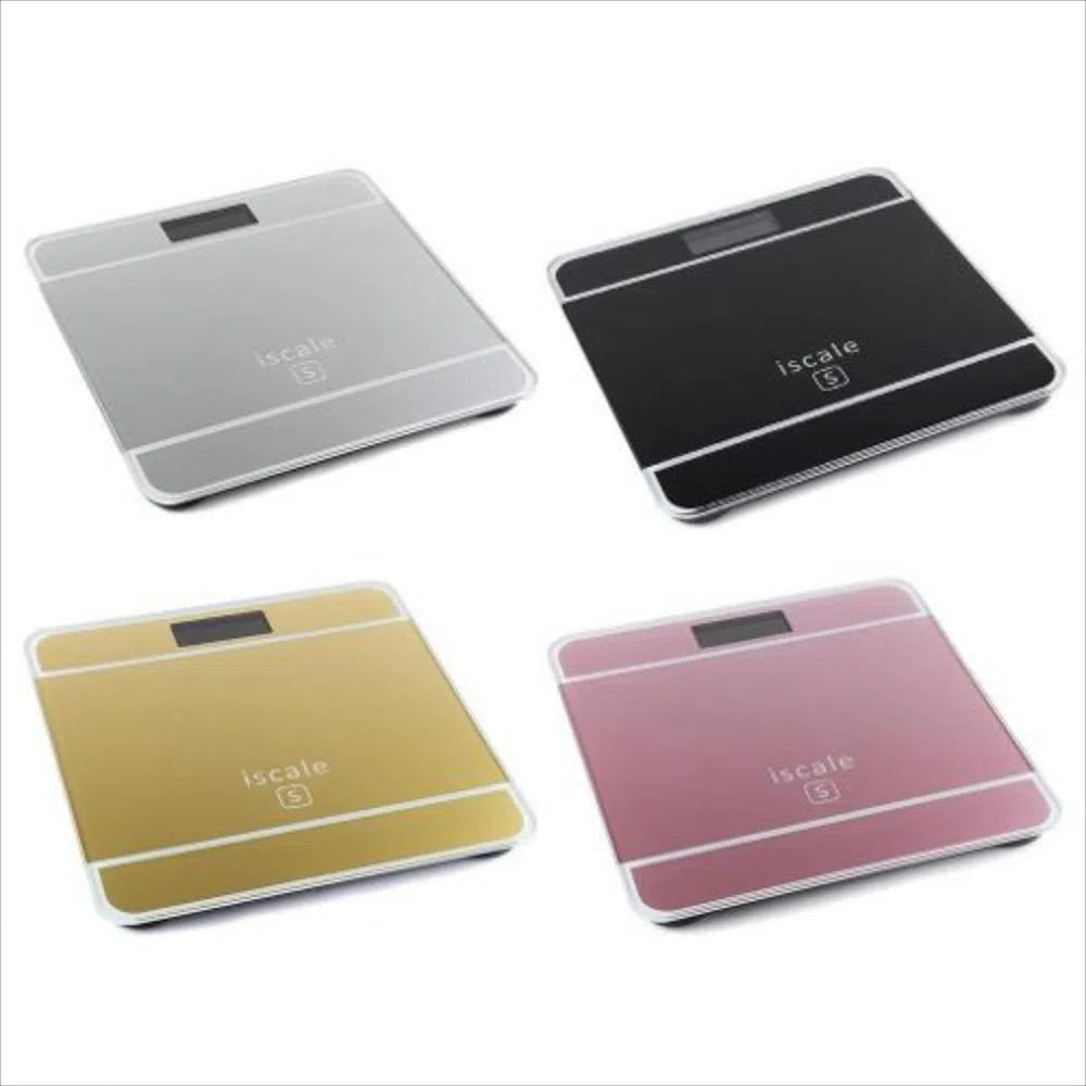 Pesa Personal Vidrio Templado Digital Balanza Bascula Iscale