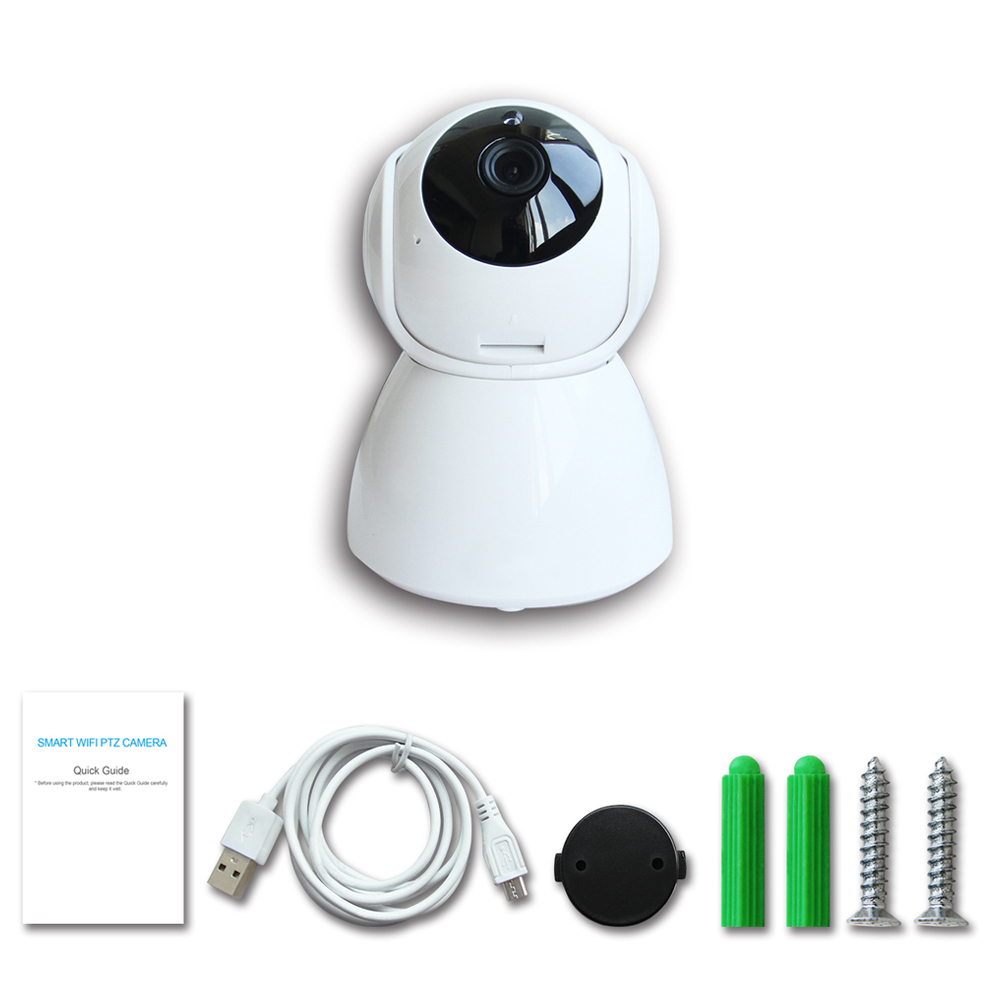 Cámara De Seguridad Robótica Calidad 1080p Visión Nocturna