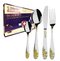 Thumbnail for Juego De Cubiertos Acero Inoxidable 24pcs + Estuche