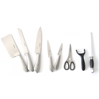Thumbnail for Juego De Cuchillos Winsor En Acero Inoxidable X9 Pcs