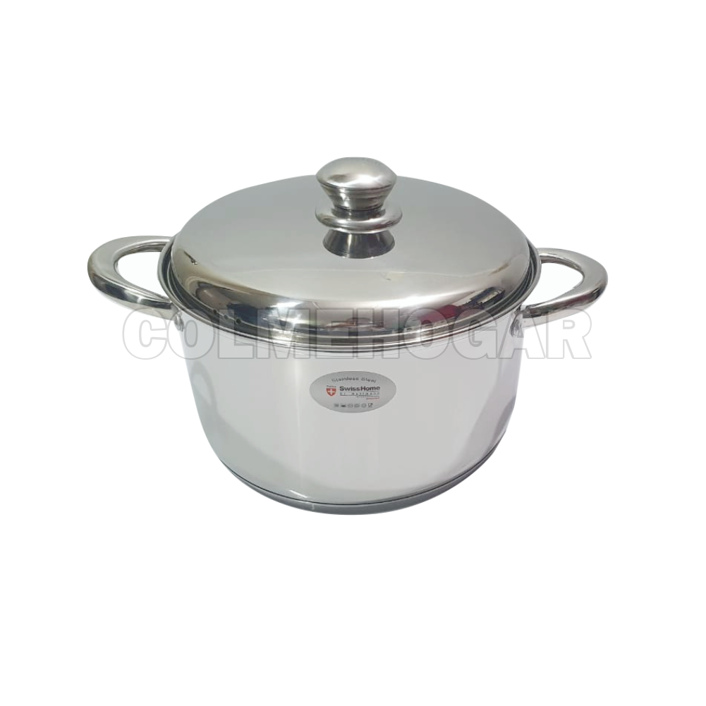 Juego De Ollas Acero Quirúrgico Swisshome 13 Incluye Tetera