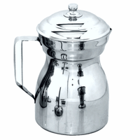 Thumbnail for Olleta Chocolatera Cafetera En Acero Quirúrgico Inoxidable 1 litro