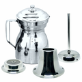 Olleta Chocolatera Cafetera En Acero Quirúrgico Inoxidable 2 litros
