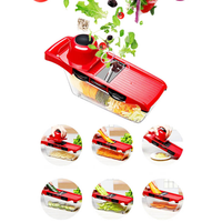 Thumbnail for Rallador De Vegetales 6 En 1 Multifuncional Mandolina Qsheng