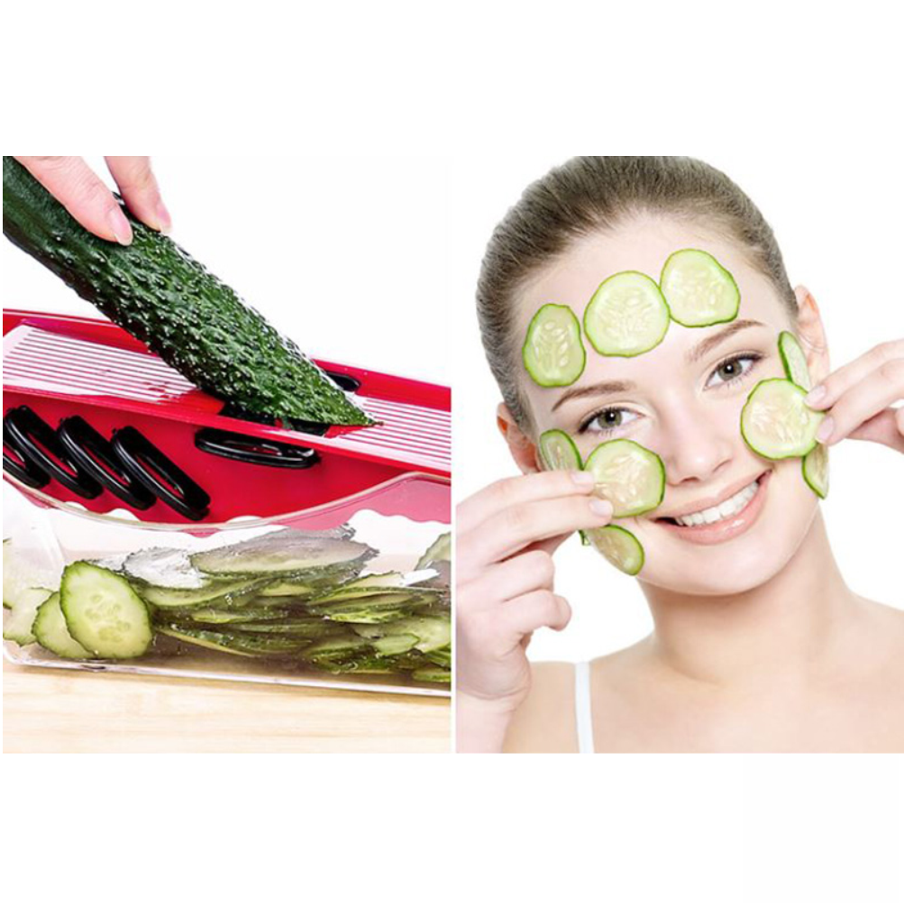 Rallador De Vegetales 6 En 1 Multifuncional Mandolina Qsheng